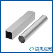 Sunkey aluminum pipe with anodize slivery white surface treatment in Zhejiang Province